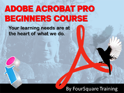 Adobe Acrobat Pro Beginners course poster