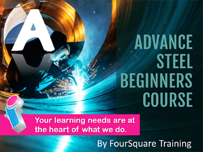 Advance Steel Beginners course poster