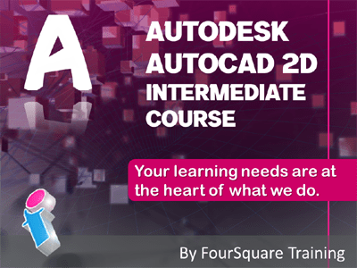 AutoCAD 2D Intermediate course poster
