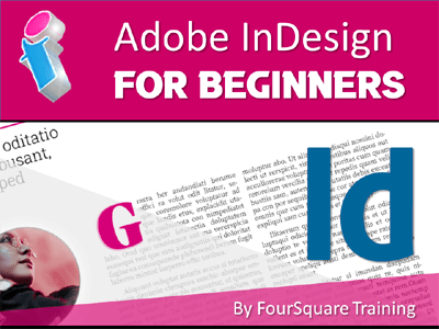 Adobe InDesign Beginners course poster