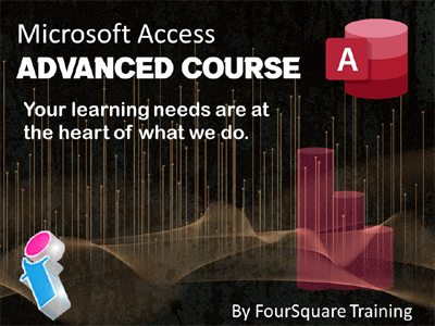 Microsoft Access Advanced course poster