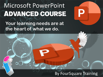 Microsoft PowerPoint Advanced course poster