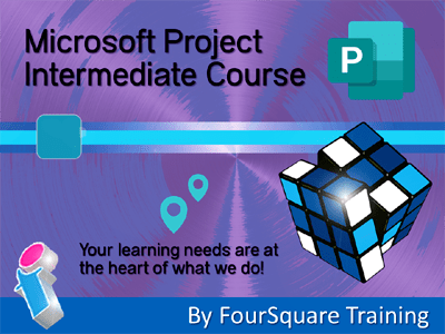 Microsoft Project Intermediate course poster
