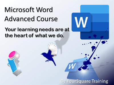 Microsoft Word Advanced course poster