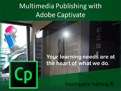 Adobe Captivate Multimedia Publishing course poster