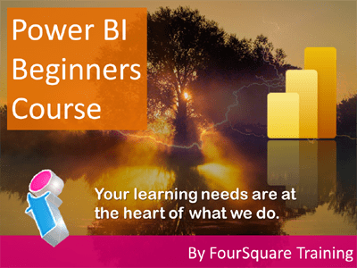 Microsoft Power BI Beginners course poster