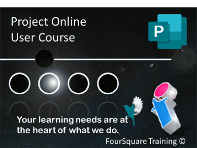 Microsoft Project Online User course poster