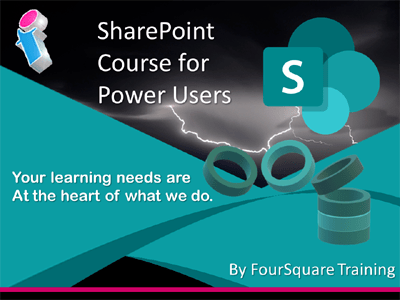 Microsoft SharePoint Power User course poster