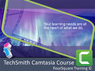 TechSmith Camtasia course poster