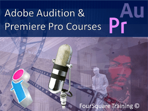 Adobe Audition and Premiere Pro courses