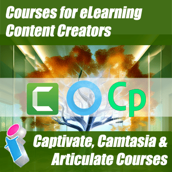 training for Captivate, Camtasia and Articulate
