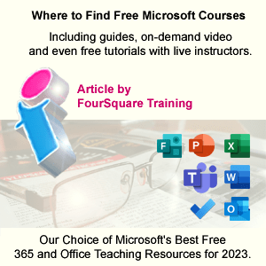 Where to find free Microsoft-Authored Office and M365 Courses