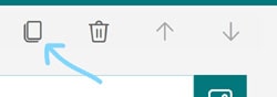 MS Forms copy button duplicate question