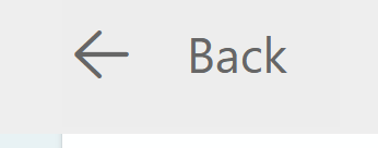 Preview a Microsoft Form back button