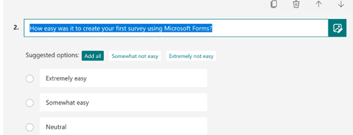 MS Forms duplicate question