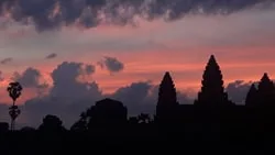 Ankor Wat Sunrise Teams Background