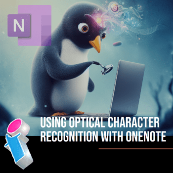Optical Character recognition in OneNote