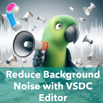 How to Reduce Background Noise using VSDC Editor