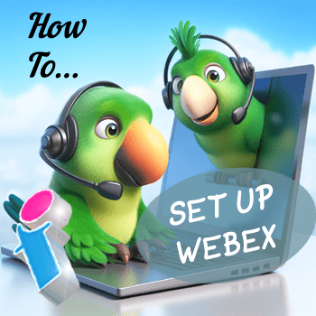 How to set up Webex