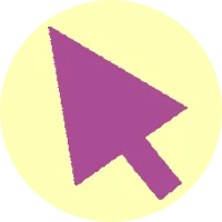 Purple Transparent Mouse Pointer